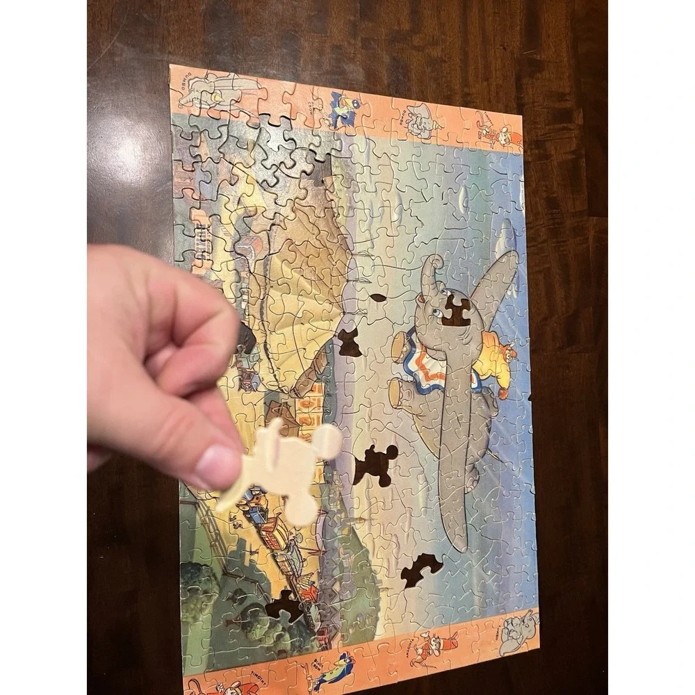 1950's VTG Jaymar Walt Disney Picture Puzzle Dumbo